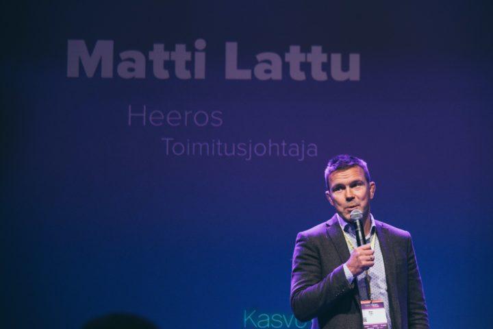 Matti Lattu on Heeroksen toimitusjohtaja.