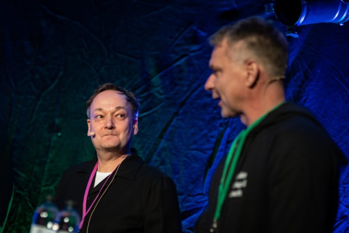 Mika Kukkurainen is a Partner and Founder of Nordic Foodtech VC. On the right, Vesa Riihimäki, Head of Nordea's Startup & Growth.